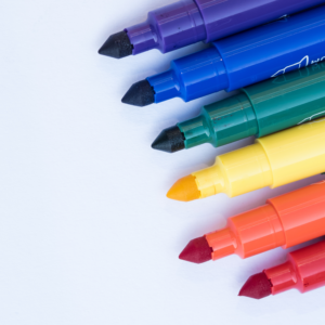 Dual-Tip Permanent Markers (12-Pack)